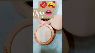 Original face powder review 😍 Oly face powder 🤩 BB face powder beautiful makeup 💄 shorts [upl. by Pudendas825]