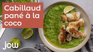 Recette du cabillaud pané à la coco [upl. by Nibaj]