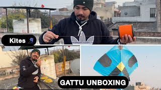 UNBOXING  MONOFIL GATTU 🪁 kites FIGHT 😈2024 [upl. by Mitchiner]