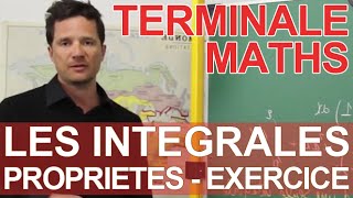 Les intégrales  Propriétés  Exercice  Maths terminale  Les Bons Profs [upl. by Coben]