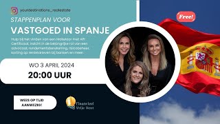 Stappenplan voor vastgoed in Spanje met Your Destinations [upl. by Siryt958]