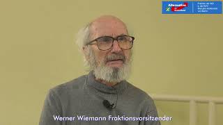 Werner Wiemann zu den Versuchen der Altparteien der AfD zustehende Ämter zu verhindern [upl. by Nolur706]