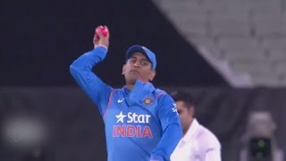 Dhoni Bowling like a Pro [upl. by Nagard]