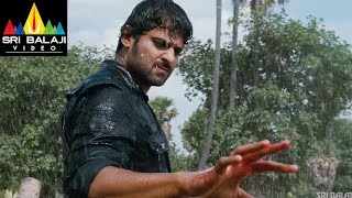 Mirchi Movie Prabhas Powerful Rain Fight Scene  Prabhas Anushka Richa  Sri Balaji Video [upl. by Nitaf802]