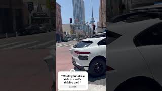 Autonomous Adventure SelfDriving Car Cruises Through LA [upl. by Sapers940]