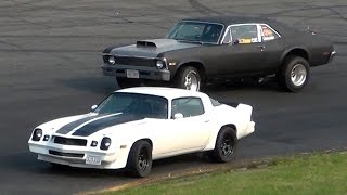 Seekonk Speedway Independence Day Thrill Show 2015 SPECTATOR DRAGS [upl. by Yelac968]