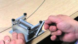 How to Curve Model Railroad Rail Using MicroMark 81356 Bending Machine [upl. by Retnuh278]