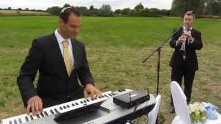 Klezmer outdoors wedding Siman Tov [upl. by Sawyere253]