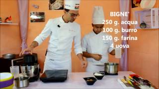 LEZIONE DI PASTICCERIA I BIGNE [upl. by Arie]