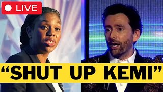 🚨 LIVE Kemi Badenoch CLASHES With Woke David Tennant As He Tells Her To ‘SHUT UP’ [upl. by Edya]