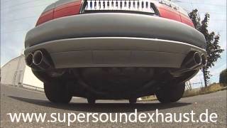 BMW 840i 850i E31 Edelstahl Sportauspuff Sound von supersoundexhaustde [upl. by Pieter]