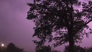 Severe TStorm w 60 mph wind gusts [upl. by Hesta]