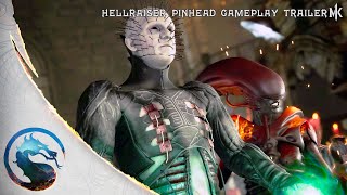 MK1 Hellraiser Pinhead Gameplay Trailer Mod [upl. by Jit]