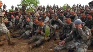 Samoan soldiers singing [upl. by Epillihp]