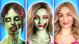 De Chica Zombi a Belleza  Cambio de Imagen Extremo con Dispositivos de Tiktok [upl. by Russian]