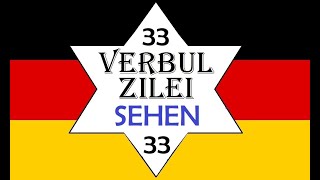 Invata Germana  VERBUL ZILEI 33  SEHEN A vedea [upl. by Ailb948]