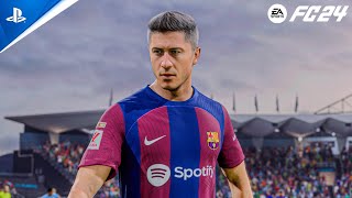 FC 24  Celta Vigo vs Barcelona  Laliga 2324  PS5 Gameplay [upl. by Ponzo]