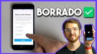 Como Borrar TODO de un iPhone Para luego VENDERLO [upl. by Leiria814]