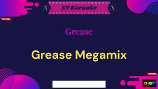 Grease  Grease Megamix  Karaoke [upl. by Gustie]