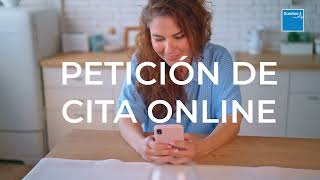 Petición de cita online en Mi Sanitas [upl. by Noreh157]