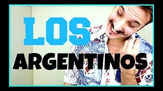 LOS ARGENTINOS  Como hablan y como se parecen a los ojos de un italiano [upl. by Ahsiekel469]