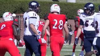 Tusculum Football Highlights vs Catawba [upl. by Jamnis]