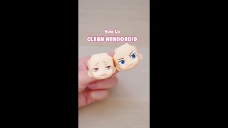 How to clean stain on your Nendoroid Face Nendoroid Doll Obitsu 11 Tutorial [upl. by Yerot]