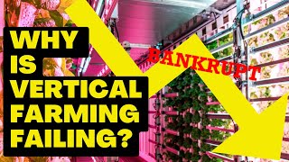 The REAL Reasons Vertical Farms Are FAILING  Vertical Farming 2023 [upl. by Namharludba114]