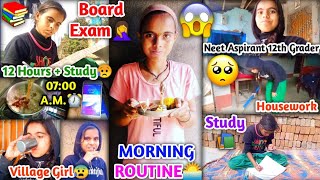 7AM⏰WINTER🥶MORNING ROUTINE🌅 quotNeet Aspirantquot As 12th Grader📚 quotStudy Motivationquot For Board Exams😭😰 [upl. by Otter]