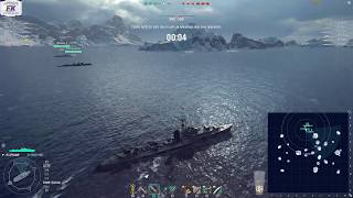 World of Warships  Jutland in ranked [upl. by Relyk]