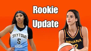 Caitlin Clark amp Angel Reese Show Greatness But Still Rookies [upl. by Auqined636]