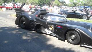 Incredible Boeing jet turbinehelicopter powered Batmobile [upl. by Oiramej642]