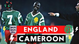 England vs Cameroon 32 All Goals amp Highlights  1990 World Cup [upl. by Nina]