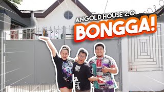 HOUSE TOUR SA BAGONG BAHAY NG ANGOLD NAPAKALAKI [upl. by Sew367]