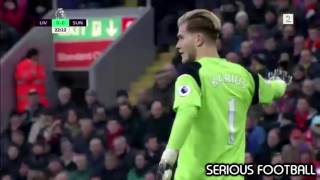 Karius HUGE MISTAKE vs Sunderland [upl. by Alidus]