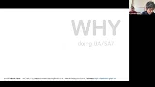 DAFNI Webinar  Dr Francesca Pianosi and Saskia Salwey [upl. by Lud]