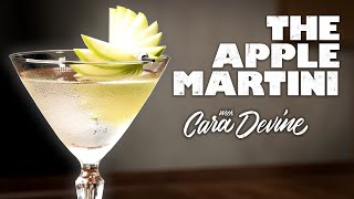 Make it Quick How to make a perfect Apple Martini [upl. by Eduam]