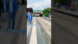 🚄Tramway amp SNCF RER H 🇨🇵Gare SaintDenis youtube train shortvideos viralvideo metro paris [upl. by Ewan]