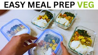 VEG MEAL PREP  Healthy and Yummy food for next week  Paneer Rice Mushroom Moringa [upl. by Anaic57]