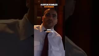 Auditor Humbles Doorman 😨elytpg fyp auditor firstamendment shorts funny [upl. by Roman958]