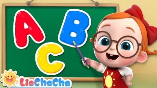 Little teacher Lia teaches ABC Numbers Colors and More  Kids Songs amp Nursery Rhymes  LiaChaCha [upl. by Zsuedat]