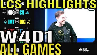 LCS Highlights Week 4 Day 1 ALL GAMES  LCS Spring 2023 W4D1 [upl. by Durkee923]