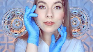 ASMR  TINGLES all over your FACE ☀ Realistic Facial TREATMENT amp MASSAGE [upl. by Drehcir871]