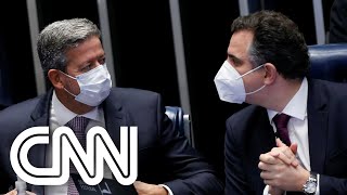 Sessão solene no Congresso terá Fux Pacheco e Lira  AGORA CNN [upl. by Trella774]