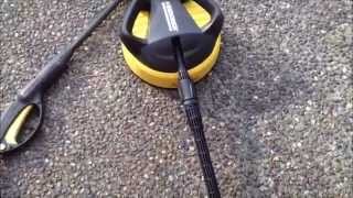 Karcher T250 Pressure Washer Surface Cleaner Review [upl. by Aitercul]