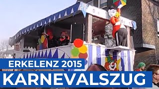 Erkelenz  Karnevalsumzug 2015 [upl. by Coppins]