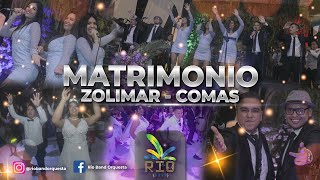 RIO BAND  MATRIMONIO EN ZOLIMAR MEJOR ORQUESTA PARA BODAS FIESTAS ANIVERSARIOS EVENTOS EN LIMA [upl. by Nnewg]