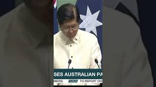 INTRO SPEECH NI PBBM SA AUSTRALIA pbbm imeldific apolakay philippinesisland [upl. by Aihsemak]