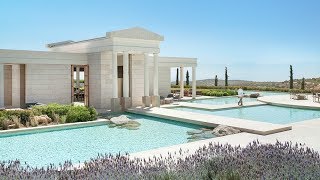 AMANZOE BEST LUXURY RESORT IN GREECE PHENOMENAL [upl. by Goetz871]