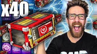 40 NEW TRIUMPH ROCKET LEAGUE CRATE OPENING [upl. by Aineles]